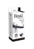 Proteza VIBRATORE STRAP ON CAVO REAL RAPTURE 8 BLACK