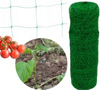 SIATKA POD ROŚLINY Pnące 1,7x20m DO OGÓRKÓW PODPORA FASOLKĘ POMIDORY TREJAŻ