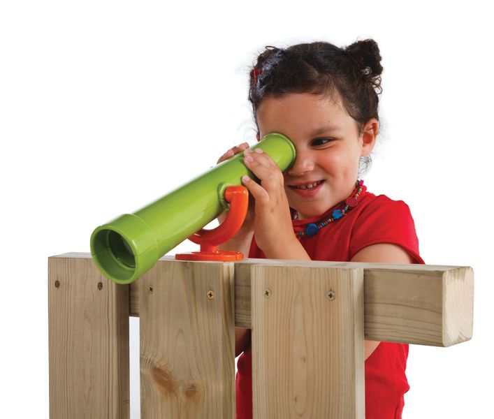 Teleskop na plac zabaw - zielone jabłuszko zdjęcie 1