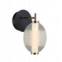 Lampa ścienna kinkiet ścienny LED czarny do sypialni salonu RINOT LED XX