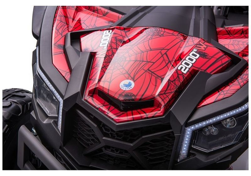 Auto na Akumulator Buggy UTV-MX Czerwony Spider Lakier zdjęcie 10