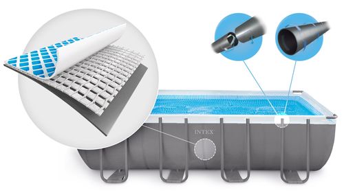 Basen ogrodowy stelażowy 549 x 274 x 132 cm 18w1 INTEX 26356 na Arena.pl