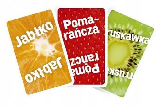 karty do gry color addict owoce dopasuj kolory na Arena.pl