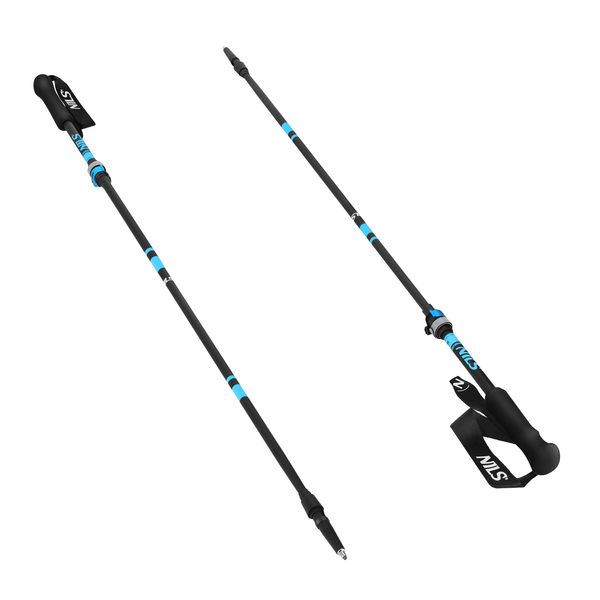 Składane kije trekkingowe z aluminium 7075 TK8604 Nils zdjęcie 1
