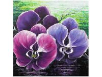 50X50CM STORCZYK STAWEM OBRAZ