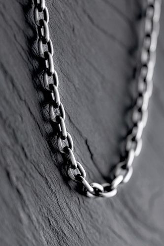 ŁAŃCUSZEK SREBRNY MĘSKI 925 NASZYJNIK - splot KOTWICZNY 55 na Arena.pl