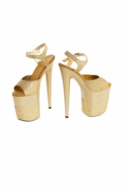 Buty- Platformy Złote Błyszczące 39 zdjęcie 1