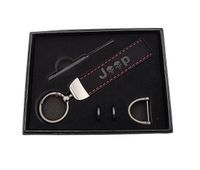 JEEP BRELOK samochodowy JEEP BRELOCZEK do kluczy + pudełko na prezent