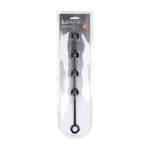 Round Silicone Anal Balls - M - 30Mm - Black na Arena.pl