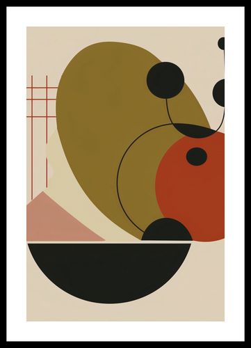 Plakat 68x101cm Geometryczny Balans na Arena.pl