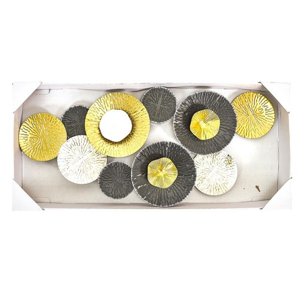 Dekoracja ścienna Anemone złota/ czarna zdjęcie 4