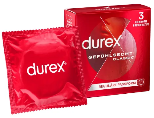 durex classic prezerwatywy lateksowe ze zbiorniczkiem 3 sztuki na Arena.pl