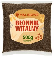 BŁONNIK WITALNY 500g BABKA PŁESZNIK+BABKA JAJOWATA DOSKONAŁA JAKOŚĆ