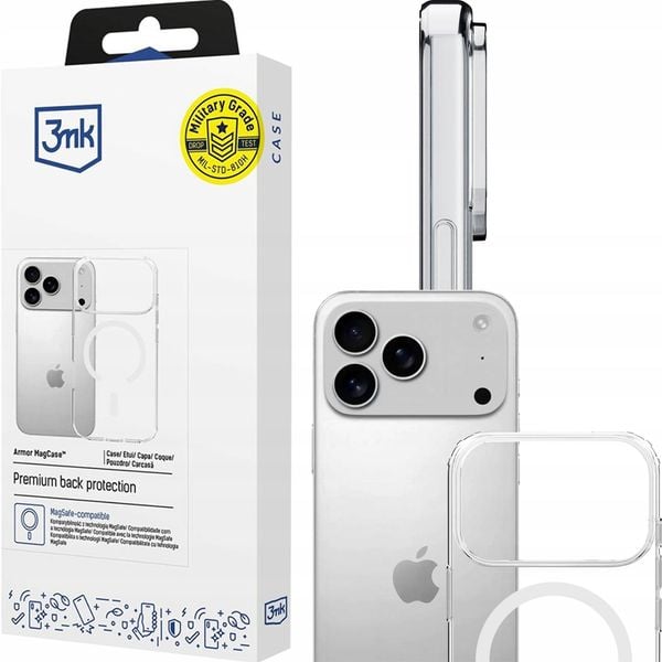 Etui Pancerne Apple iPhone 17 Pro Max - 3mk Armor MagCase zdjęcie 2