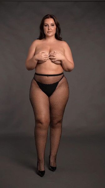 Panty With Small Fishnet Structure. zdjęcie 7