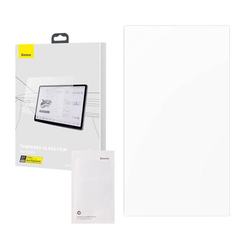 Szkło Hartowane Baseus Crystal 17" DO Tesla X, S Ochrona Ekranu na Arena.pl