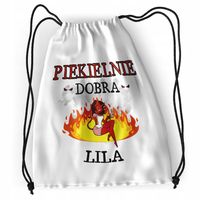Plecak Dla Lilii Sportowy Szkolny Worek Torba Z Nadrukiem Ze Zdjęciem