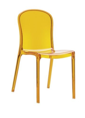 Krzesło Uma orange transparent D2 na Arena.pl