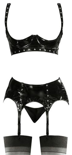 Vinyl Shelf Bra Set S na Arena.pl