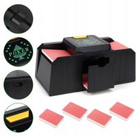 WYTRZYMAŁY AUTOMATYCZNA TASOWARKA DO KART ELEKTRYCZNY TASOWACZ KART DO DOMU