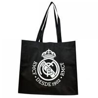 Torba na zakupy Real Madryt shopping bag NO2 RM6BAG2 czarny