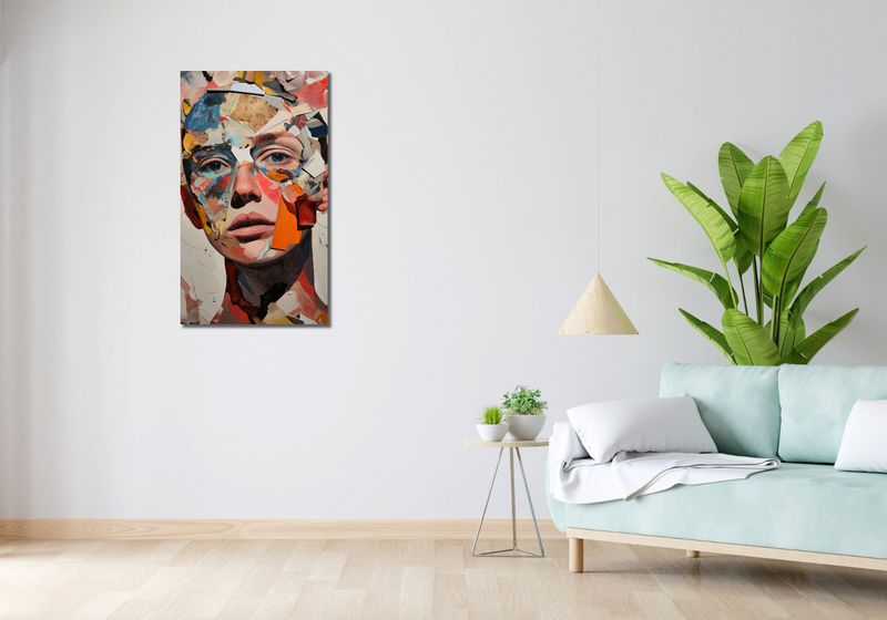 Obraz 50x90cm Podział Samego Siebie zdjęcie 2