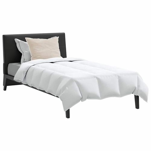 Zestaw kołder z poduszką 2 pcs Biały 155 x 220 cm Puch na Arena.pl