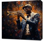 Obraz 60x60cm Symfonia na Trąbce