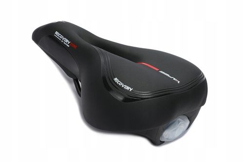 MIĘKKIE SIODEŁKO ROWEROWE RECOVERY ZONE LAMPKA LED na Arena.pl