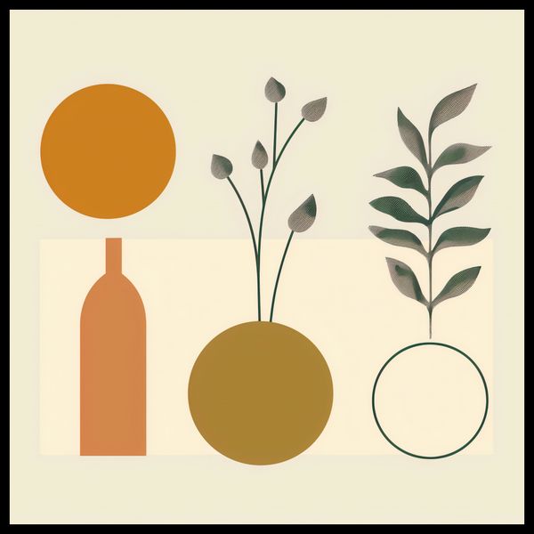 Plakat 80x80cm Symfonia Równowagi zdjęcie 2