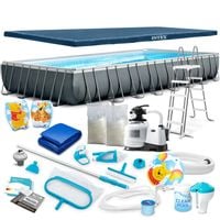 Basen ogrodowy stelażowy 975 x 488 x 132 cm 21w1 INTEX 26374 Basen ogrodowy stelażowy 975 x 488 x 132 cm 21w1 INTEX 26374