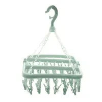 Suszarka 32x klipsy na skarpetki bieliznę ubrania wieszak wisząca