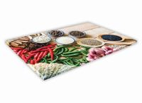 SZKLANA DESKA KUCHENNA 60x30 285d Chilli