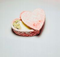 ŚWIECE SOJOWE ZAPACHOWE DEKOROWANE Świecznik z Gipsu na WALENTYNKI dla NIEJ