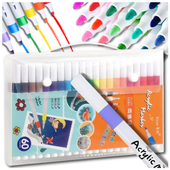 flamastry pisaki akrylowe do różnych powierzchni 60 szt acrylic marker