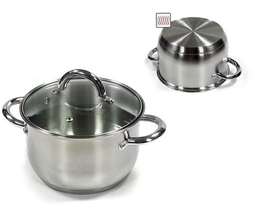 Garnki KINGHOFF Silver 8-ele [KH-4448] na Arena.pl