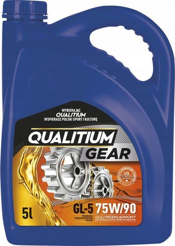 Olej przekładniowy QUALITIUM Gear GL-5 75W90 5L na Arena.pl