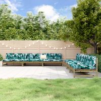 6-cz. zestaw mebli ogrodowych, impregnowane drewno sosnowe