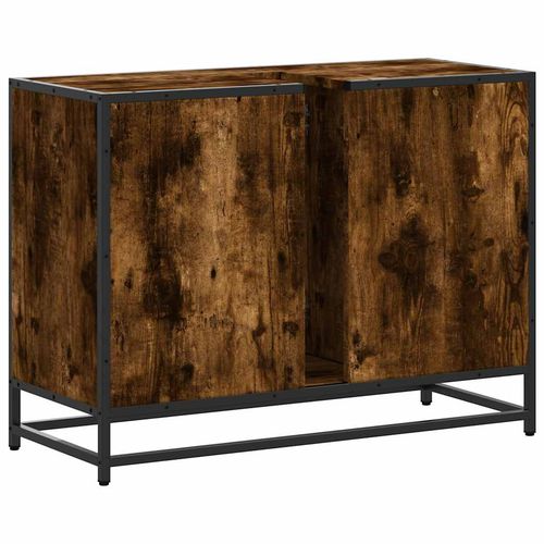 Szafka pod umywalkę przydymiony dąb, 80x33x60 cm na Arena.pl