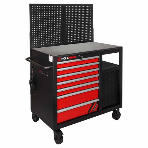 Mobilny wózek warsztatowy narzędziowy szafka na narzędzia z tablicą szafki na Arena.pl