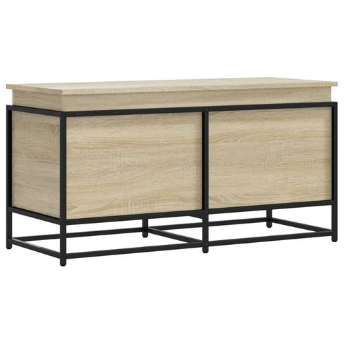 Skrzynia z pokrywą, dąb sonoma, 100x40x51,5 cm na Arena.pl