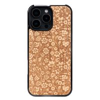 drewniane etui bewood do iphone 16 pro max kwiaty polne aniegre