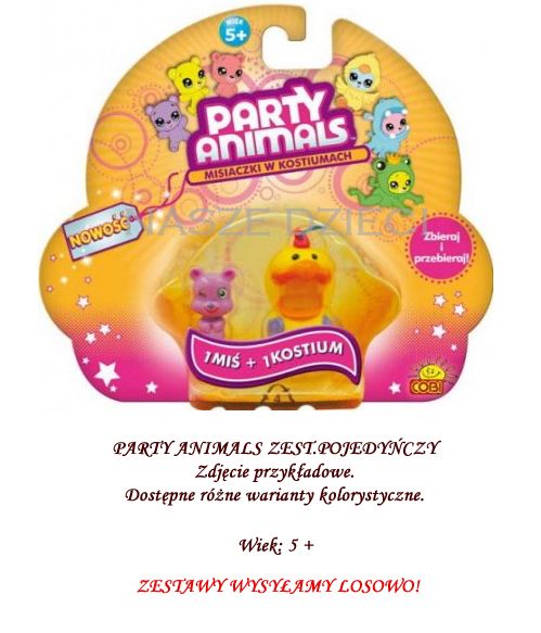 PARTY ANIMALS 90722 ZESTAW POJEDYNCZY zdjęcie 3