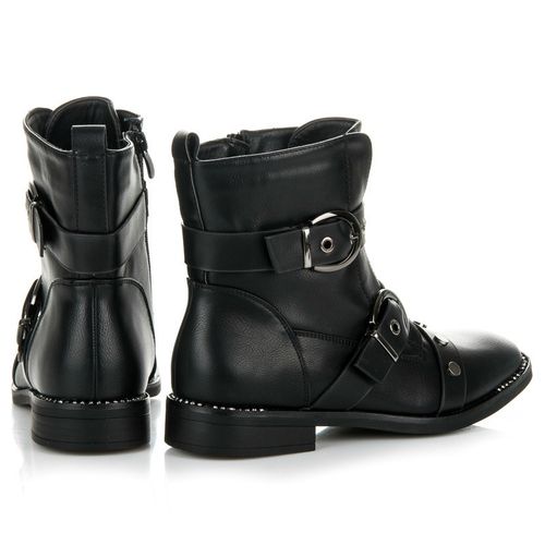 Modne Czarne Botki r.40 na Arena.pl