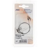 PRZYPON Z PLECIONKI TYTANOWEJ 45 cm 14 kg