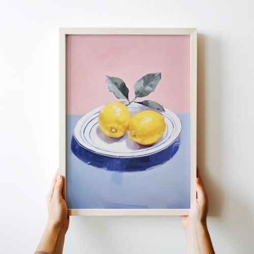 Plakat do kuchni cytryny 30x40 cm na Arena.pl