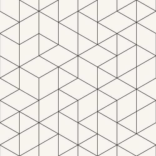 Tapeta Do Salonu SZEŚCIANY Wzór Geometryczny 3D na Arena.pl