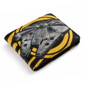 Millenium Falcon | 13 cm | Eko-Skóra | Portfel Filmowy | Star Wars
