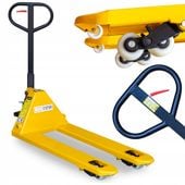 PALECIAK 115x54cm 2.5t RĘCZNY WÓZEK PALETOWY 2500Kg Wózek magazynowy P2500I