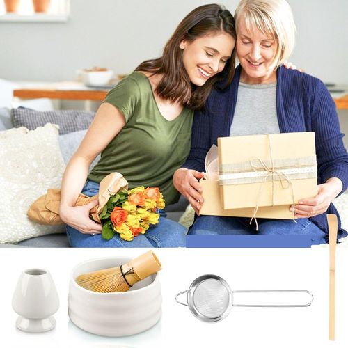 ZESTAW 5 DO CEREMONII MATCHA ZESTAW DO HERBATY MATCHA TRZEPACZKA DO MATCHY na Arena.pl